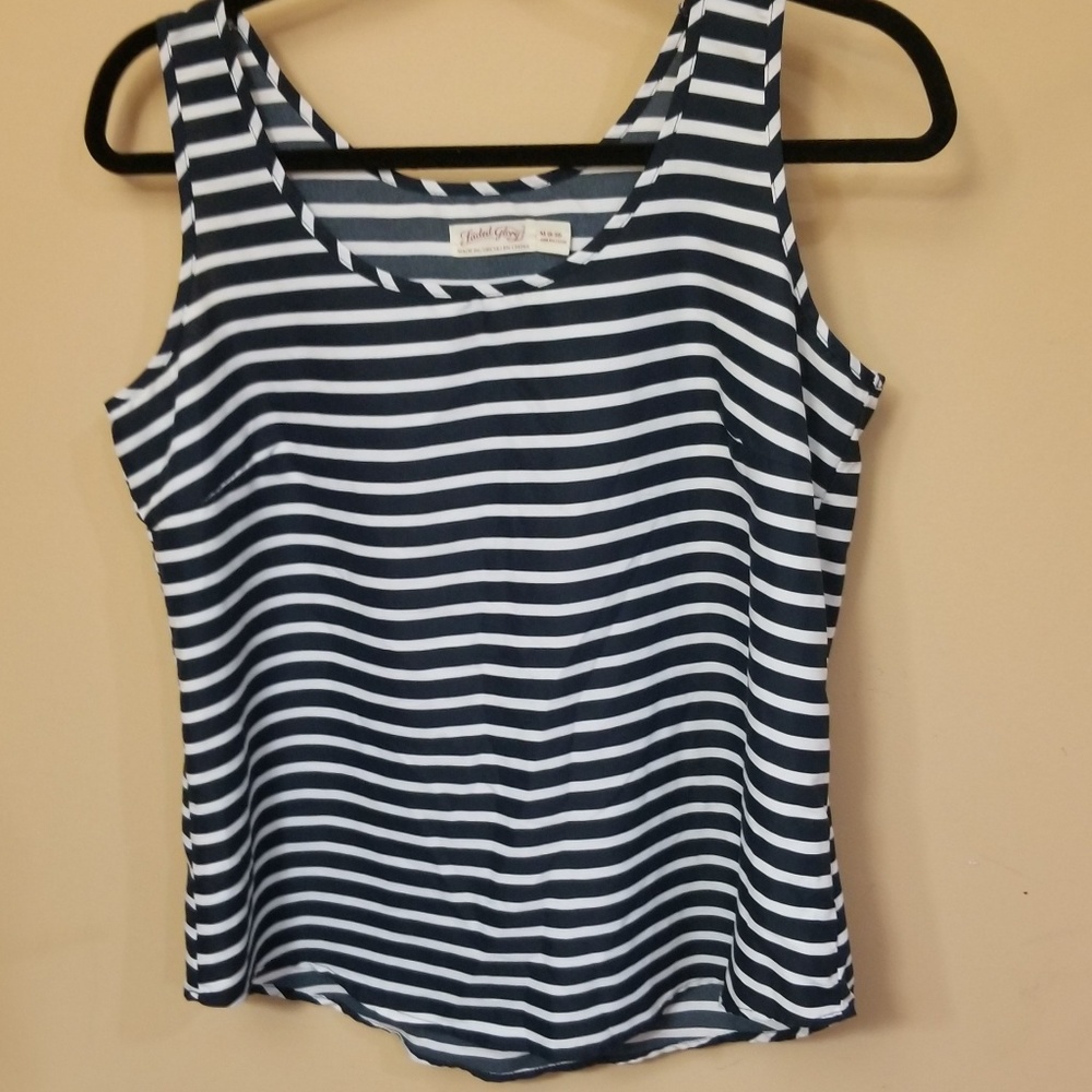 NWOT Striped tank